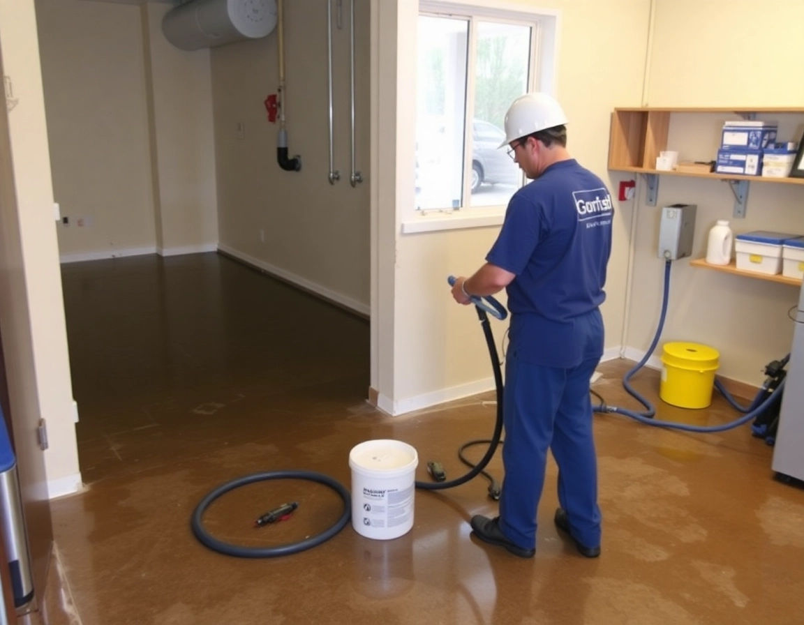 Water Damage Restoration Service in Bruington
